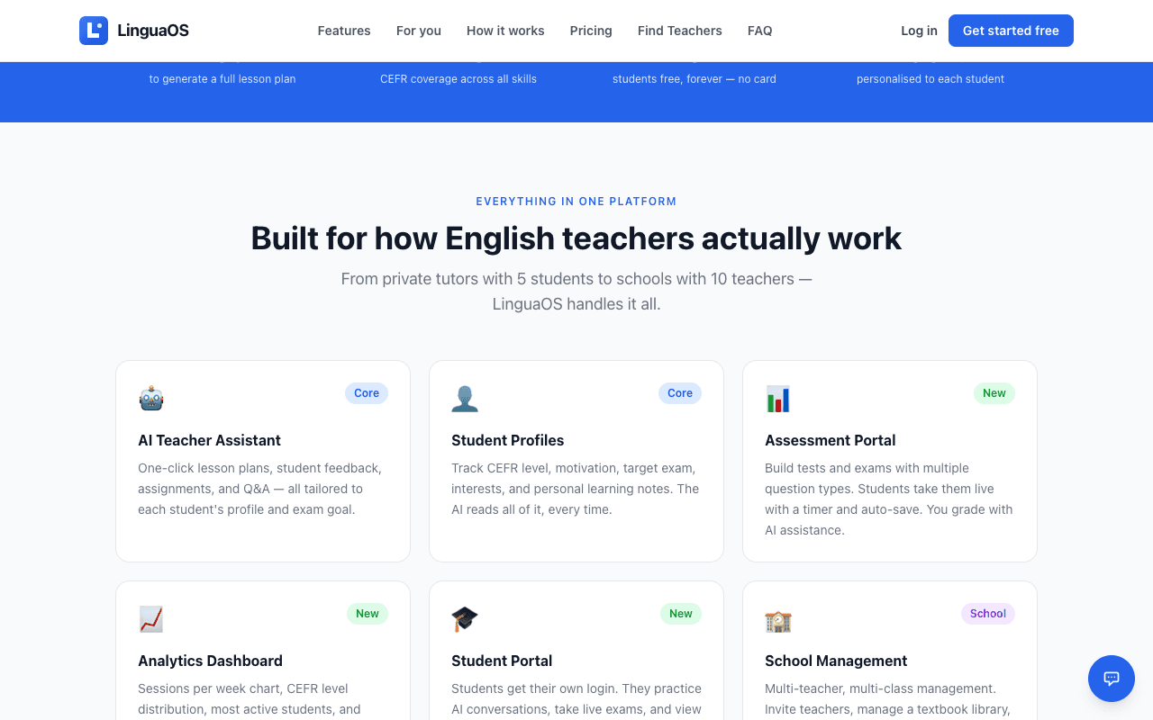 LinguaOS — AI Assistant